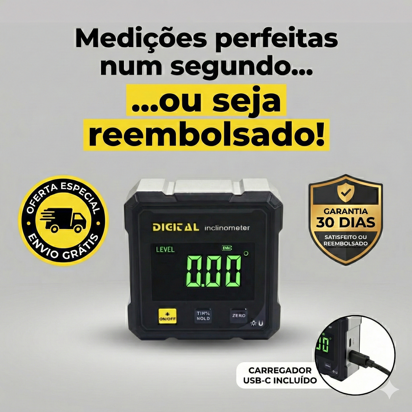 Nível Digital Magnético X2