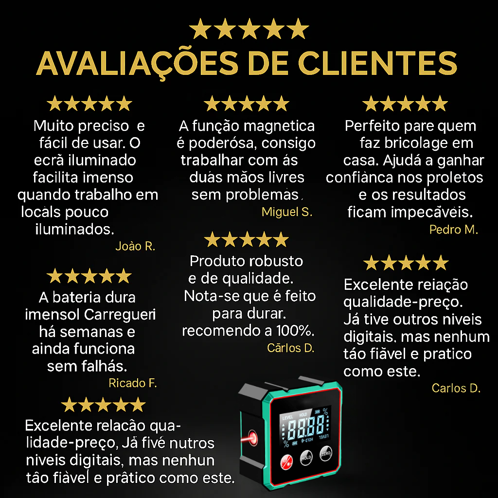 Nível Digital Magnético X2