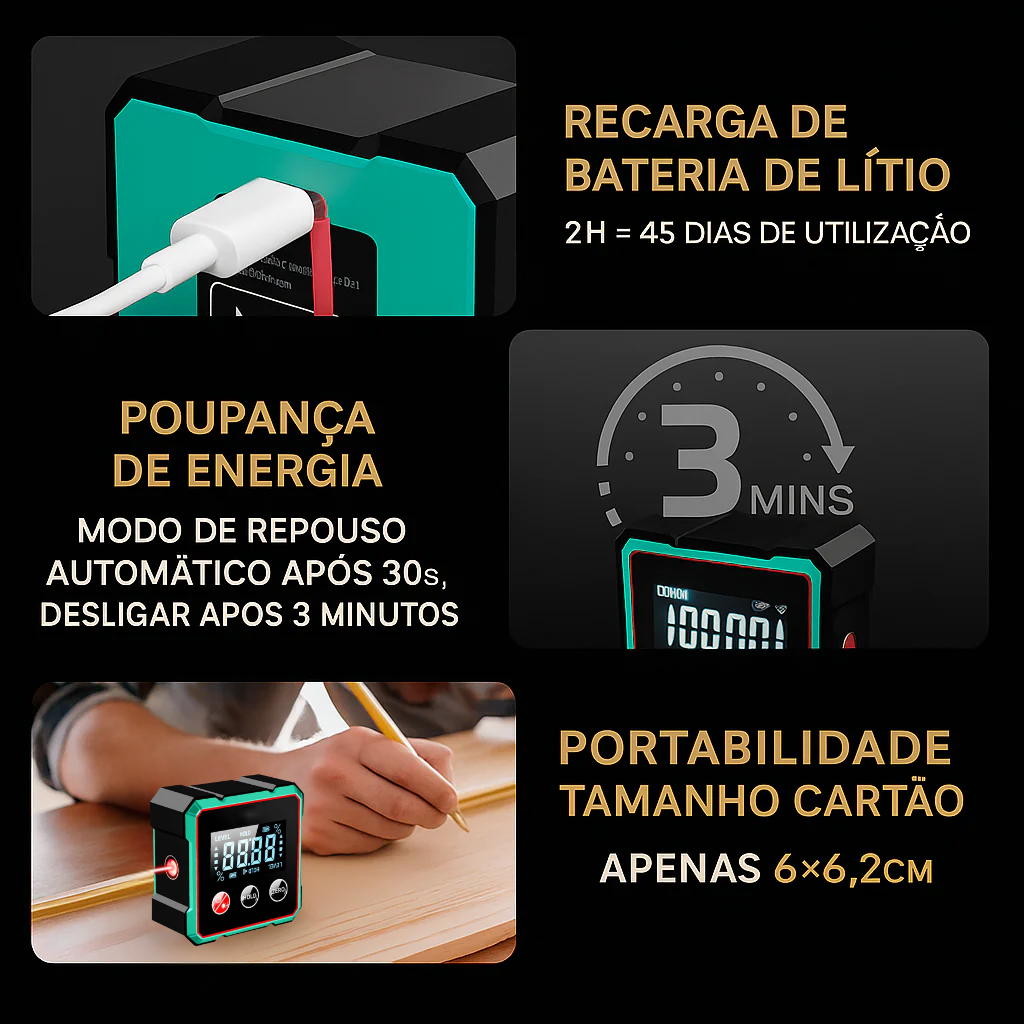 Nível Digital Magnético X2