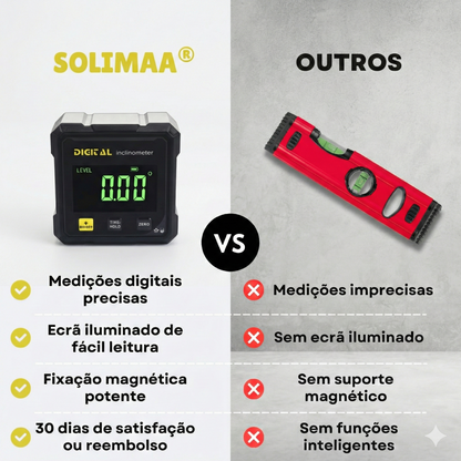 Solimaa® - Nível Digital Magnético